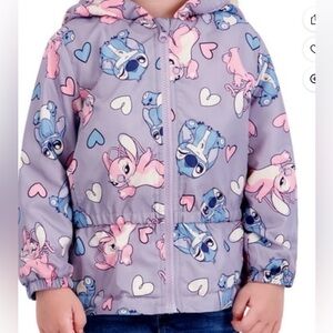 BRAND NEW LILO and Stitch Toddler Girl Printed Peplum Jacket, Size 18Mos